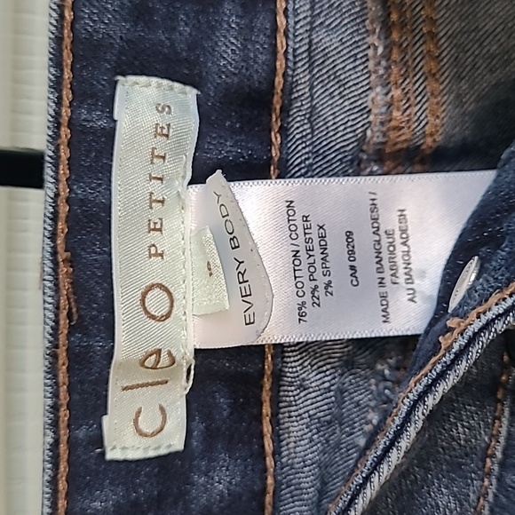 Cleo Petite Stretch denim sz 10 - Picture 5 of 8